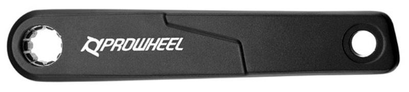 Biela izquierda PROWHEEL E-Bike aluminio 165mm ISIS - Bafang / Yamaha