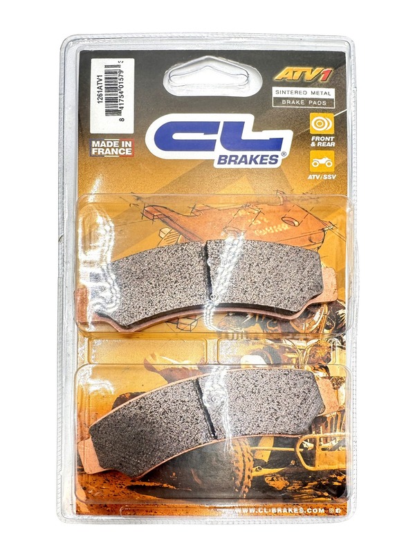 Pastillas de freno CL BRAKES ATV sinterizadas - 1261ATV1