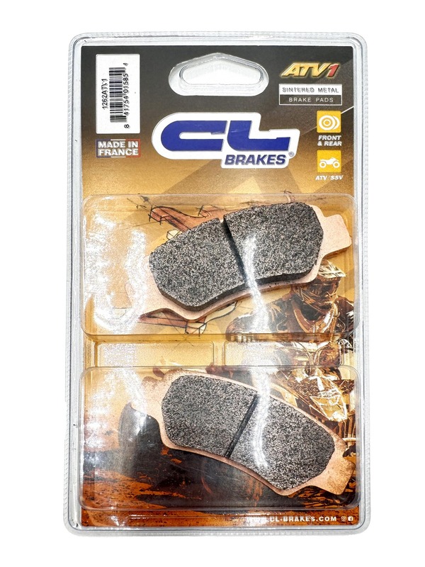 Pastillas de freno CL BRAKES ATV sinterizadas -  C1262ATV1