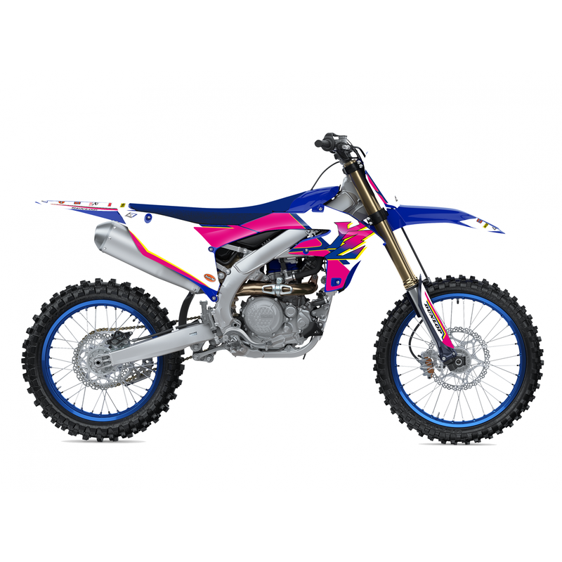 Kit adhesivos + funda de asiento BLACKBIRD Retrò Yamaha