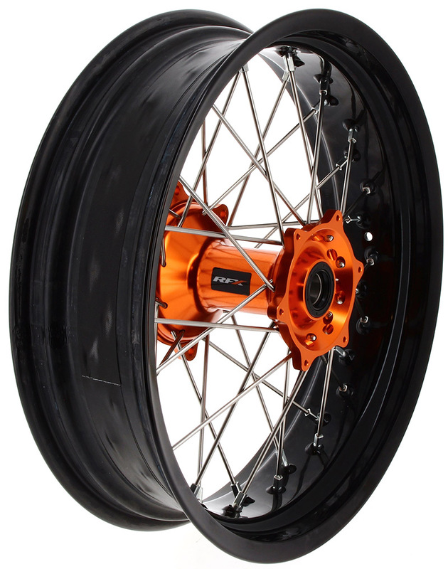 Rueda trasera completa RFX Race SM 17x4,50