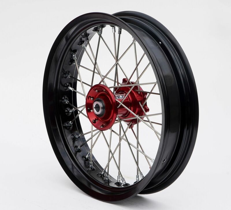 Rueda delantera completa RFX Race SM 17x3,50