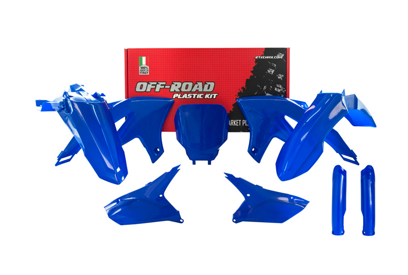 Kit de plástica RACETECH (6 pcs) - Azul