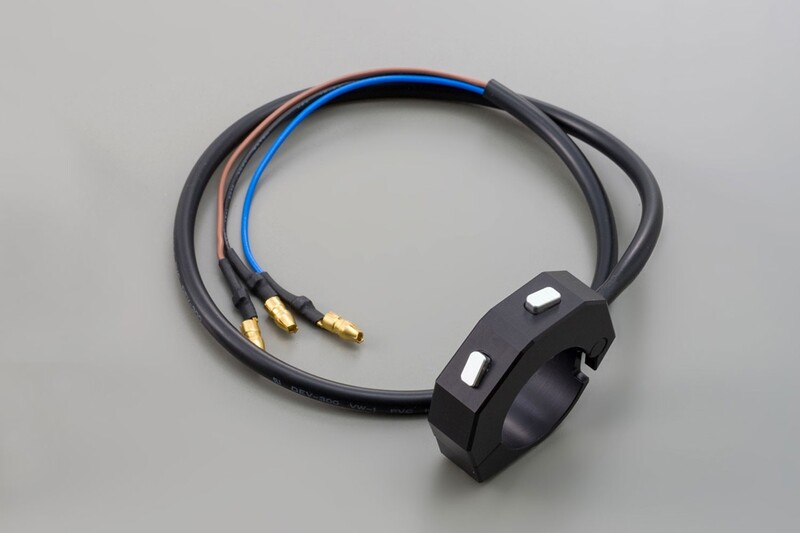 Botonera DAYTONA CNC 2 botones para velocímetro Velona - Negro