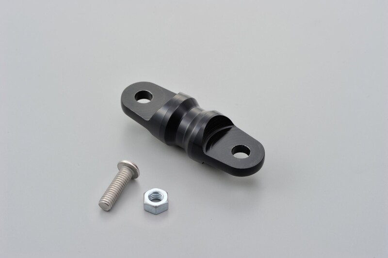 Adaptador para barra de refuerzo de manillar DAYTONA aluminio anodizado negro - 50mm