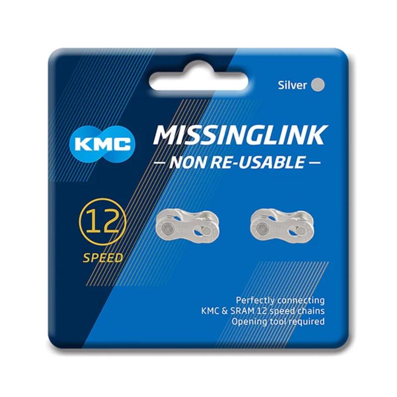 Enganche de cadena KMC 12V CL-552-NP (x2)