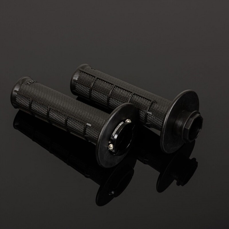 Puños RENTHAL MX R-Works Lock-On UltraTacky™ - cuadradillo