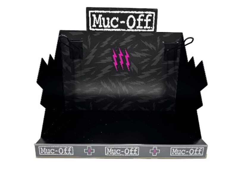 Expositor mural metálico MUC-OFF (productos no incluidos)