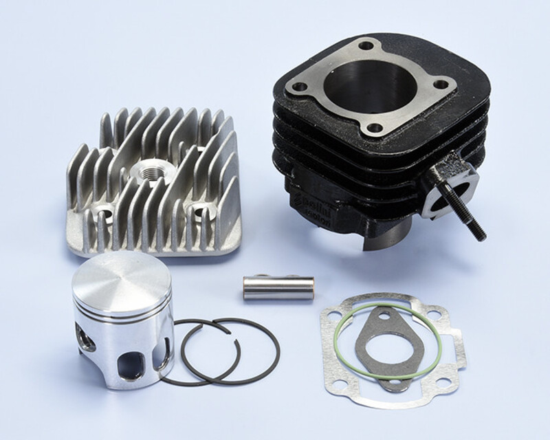 Kit de cilindro completo POLINI hierro Ø47mm (bulón Ø12mm) - Yamaha / Minarelli