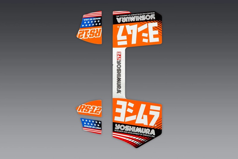 Juego de adhesivos YOSHIMURA RS-12 - Naranja