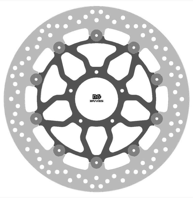 Disco de freno NG BRAKES redondo flotante