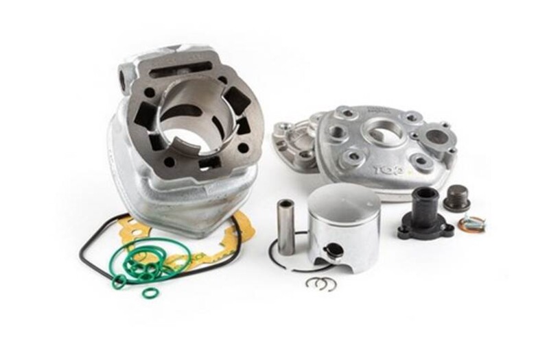 Kit de cilindro TOP PERFORMANCES Big Bore Racing hierro 86,35cc Ø50mm C44mm - Derbi D50B0 / D50B1
