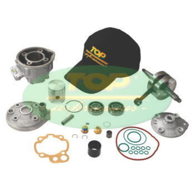 Culata doble de recambio TOP PERFORMANCES para kits de cilindro Minarelli AM6