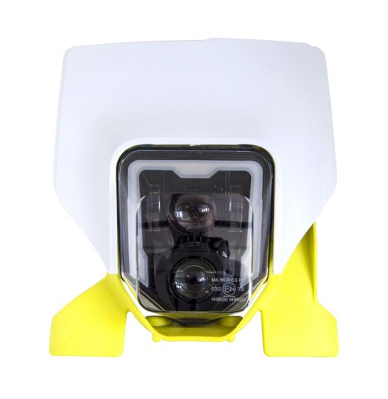 Careta con faro LED RACETECH
