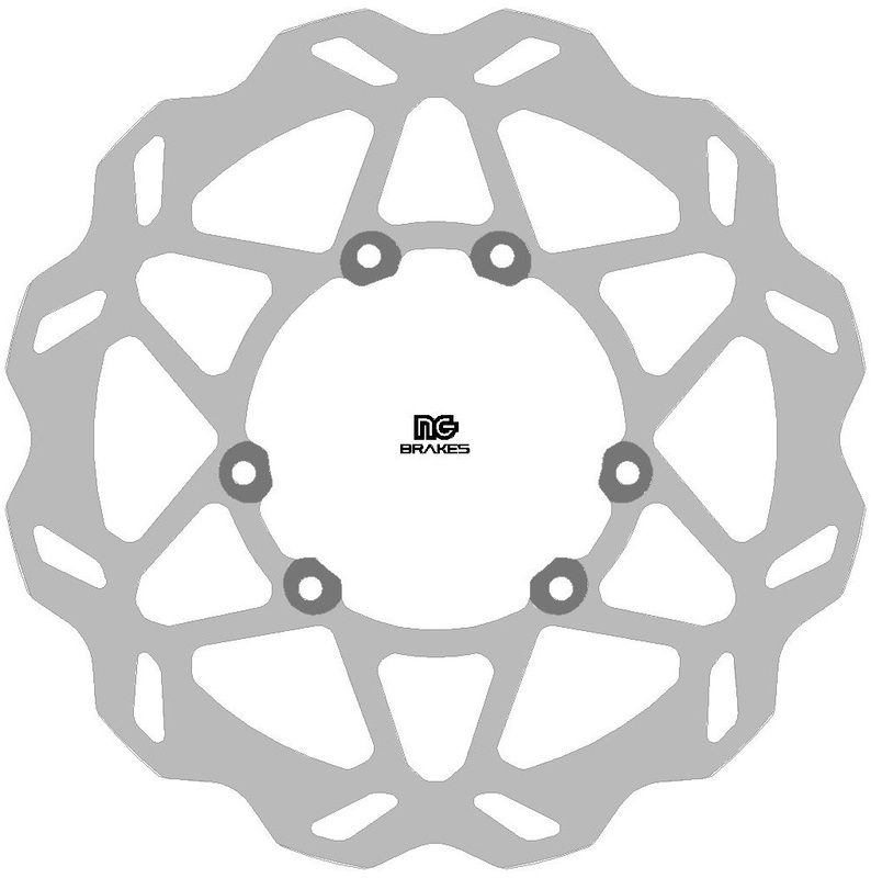 Disco de freno NG BRAKES redondo fijo