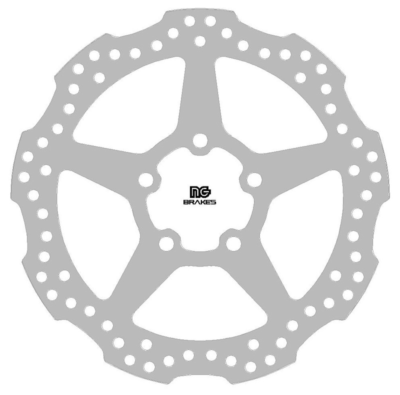 Disco de freno NG BRAKES redondo fijo