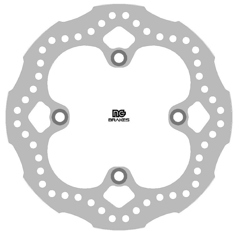 Disco de freno NG BRAKES ondulado flotante