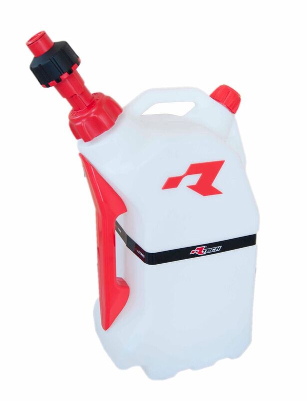 Garrafa de gasolina de llenado rápido RACETECH R15 - Rojo
