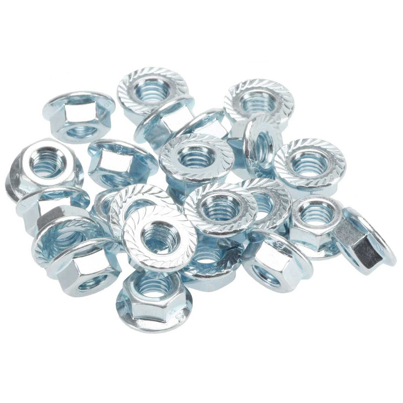 Tuercas con brida RFX M8 - paquete de 25