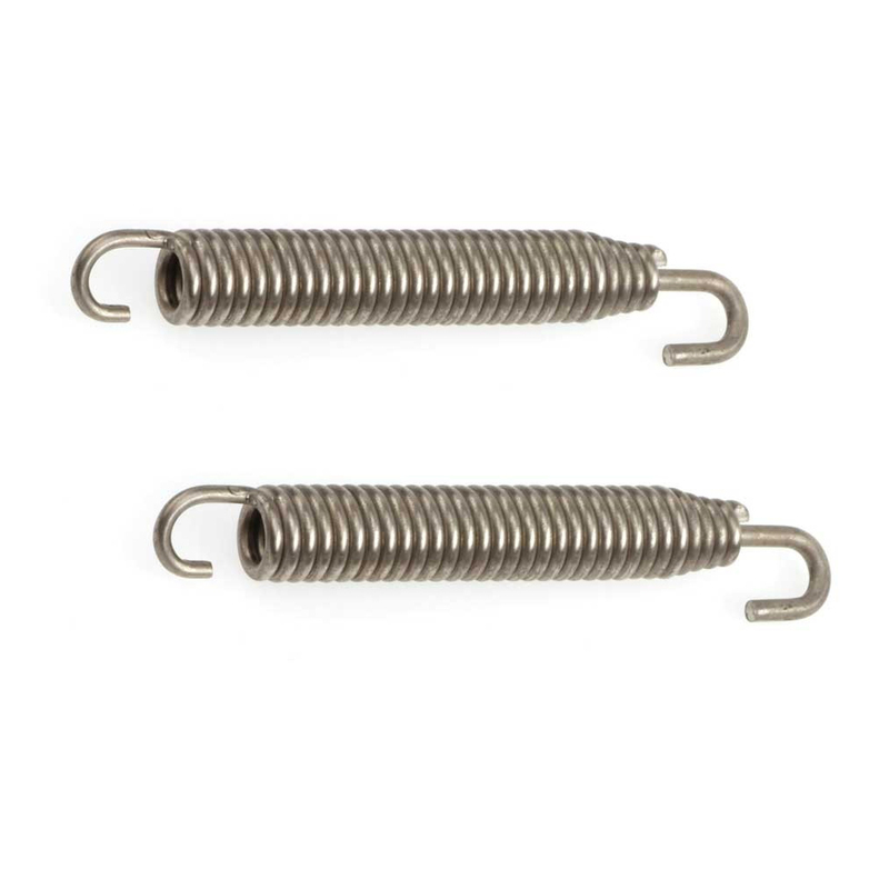 Muelles de escape RFX Race acero inoxidable - 83mm - Pareja