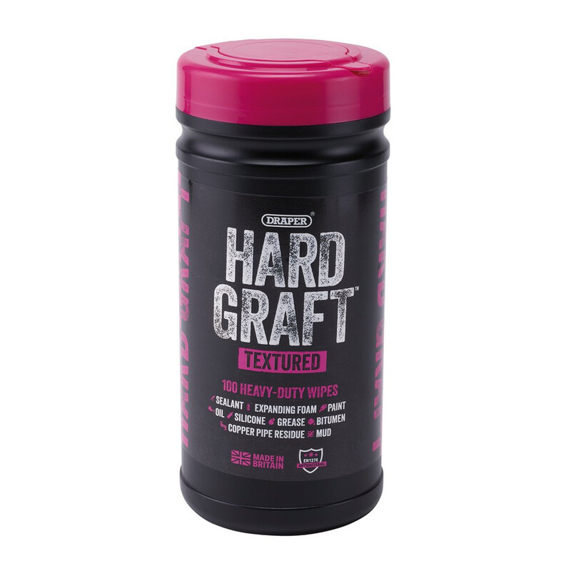 Toallitas multiusos texturizadas DRAPER Hard Graft (paquete de 100)
