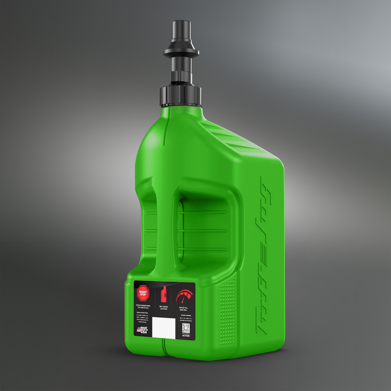 Garrafa de gasolina TUFF JUG verde con tapón Ripper G3 - 5G/20L
