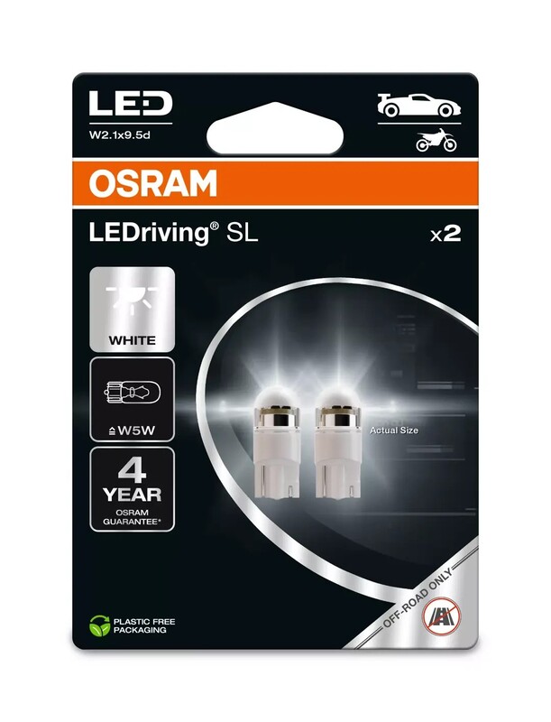 Lámpara OSRAM Retrofit LEDriving W5W Light Bulbs 12V 0,8W - 2 uds