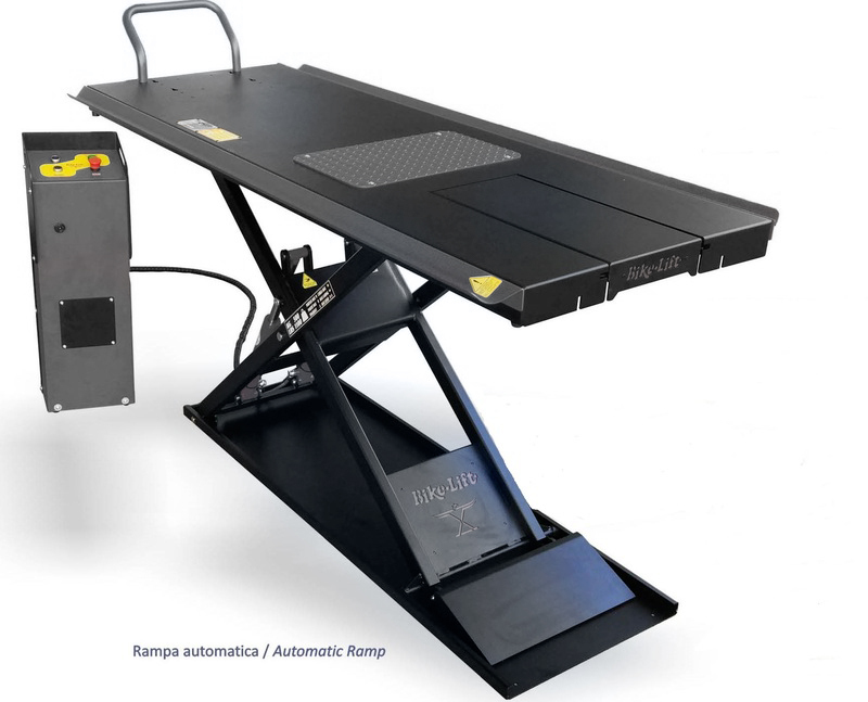 Mesa elevadora electrohidráulica extraplana BIKE- LIFT Custom 500