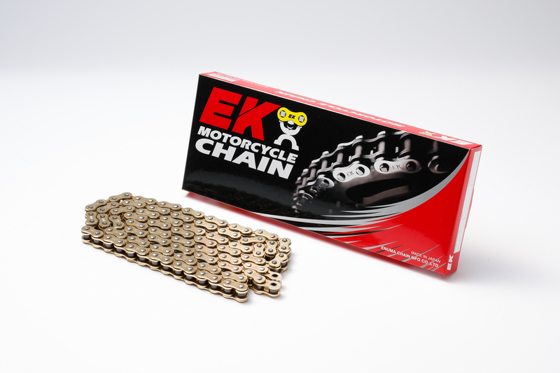 Cadena de transmisión EK CHAIN 415 RR - Sin retenes - Cierre tipo clip