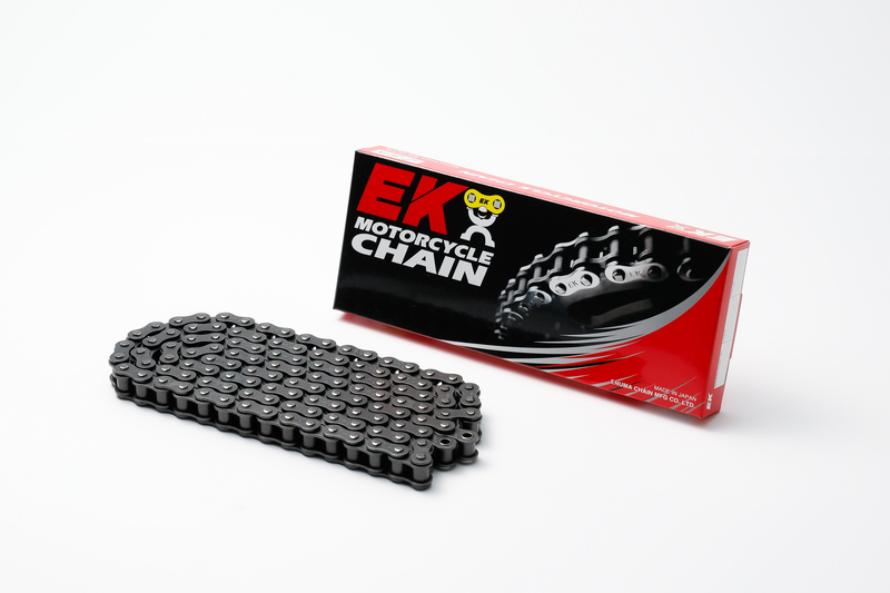 Cadena de transmisión EK CHAIN 428 SR - Sin retenes - Cierre tipo clip