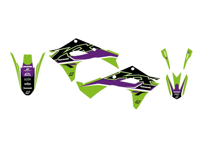 Kit adhesivos BLACKBIRD Dream Graphic 5
