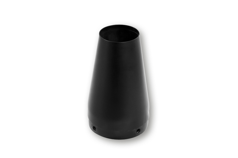 IXIL IRONHEAD Endcap Conical, Black Ø 88mm