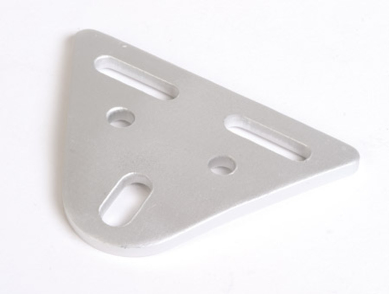 Soporte de faro HIGHSIDER smart - plata - 1 pieza