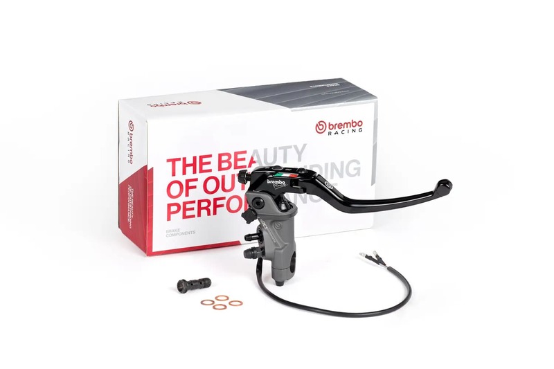 Bomba de freno BREMBO UPGRADE Pr15 RCS Corsacorta maneta larga abatible