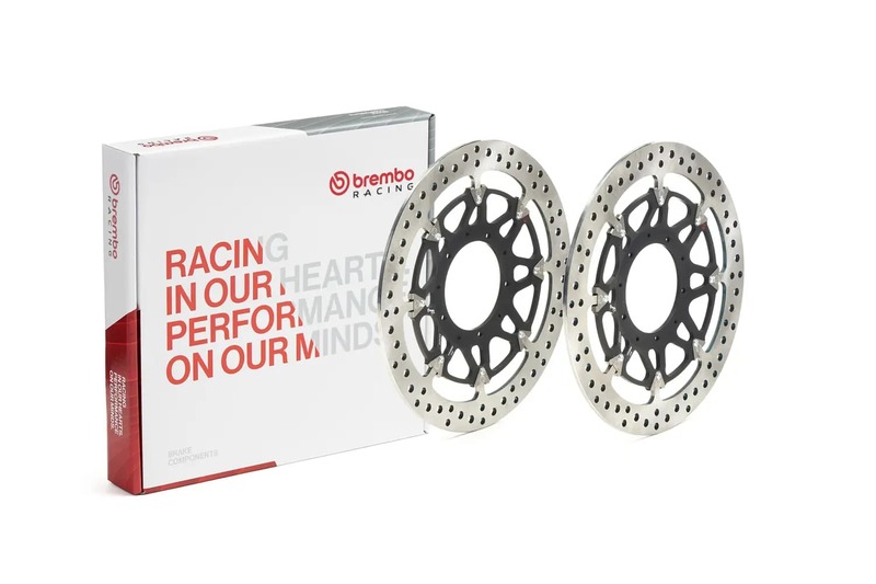 Juego de discos de freno BREMBO UPGRADE T-Drive redondo fijo - pareja