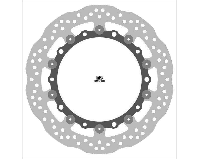 Disco de freno NG BRAKES flotante