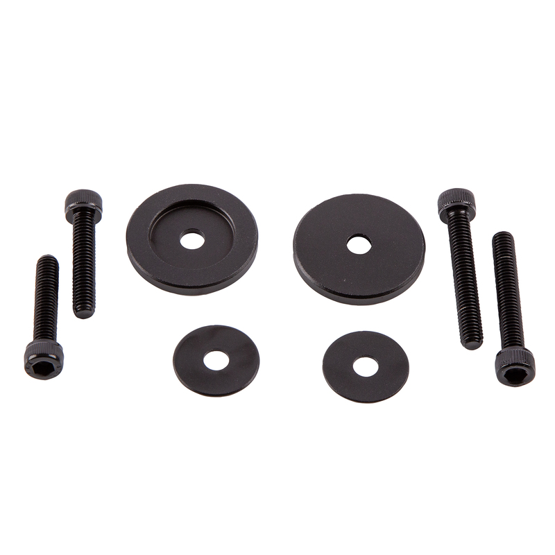 Adaptadores para contrapesos de manillar HIGHSIDER pro Vespa – negro – pareja