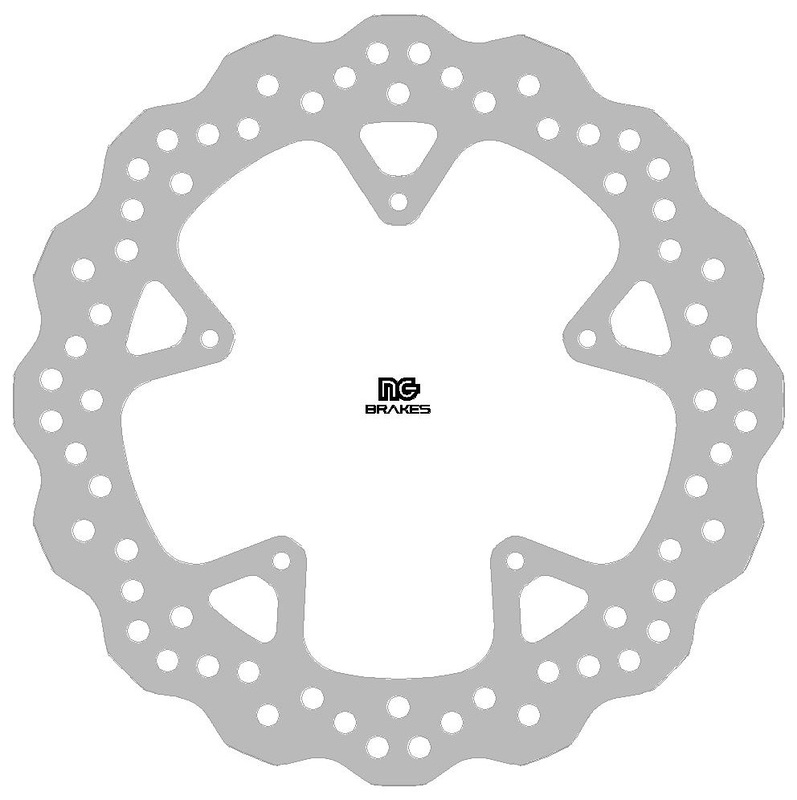 Disco de freno NG BRAKES ondulado fijo