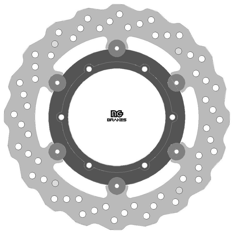 Disco de freno NG BRAKES flotante