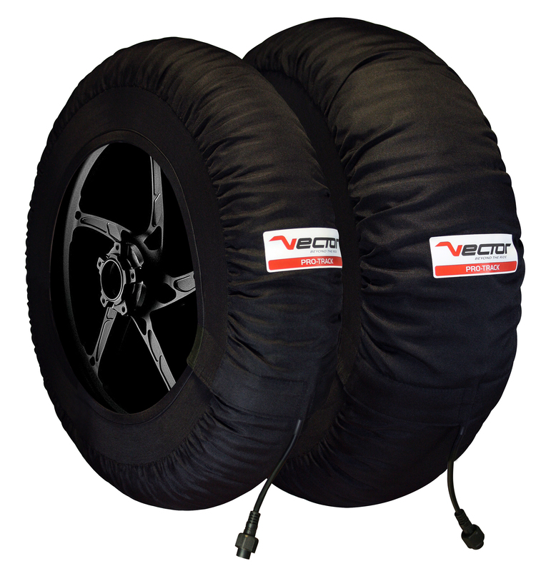 Calentadores Neumáticos VECTOR programables hasta 99ºC - PRO-TRACK - 120/200-17 - SBK - MOTO2
