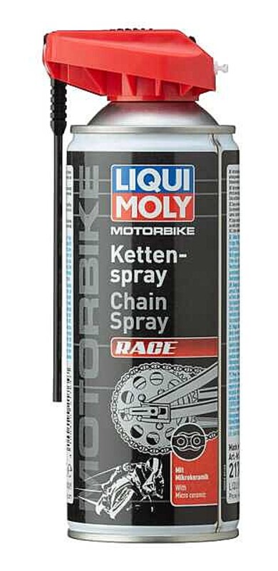 Lubricante de cadena para motocicleta LIQUI MOLY Race - Spray 400ml
