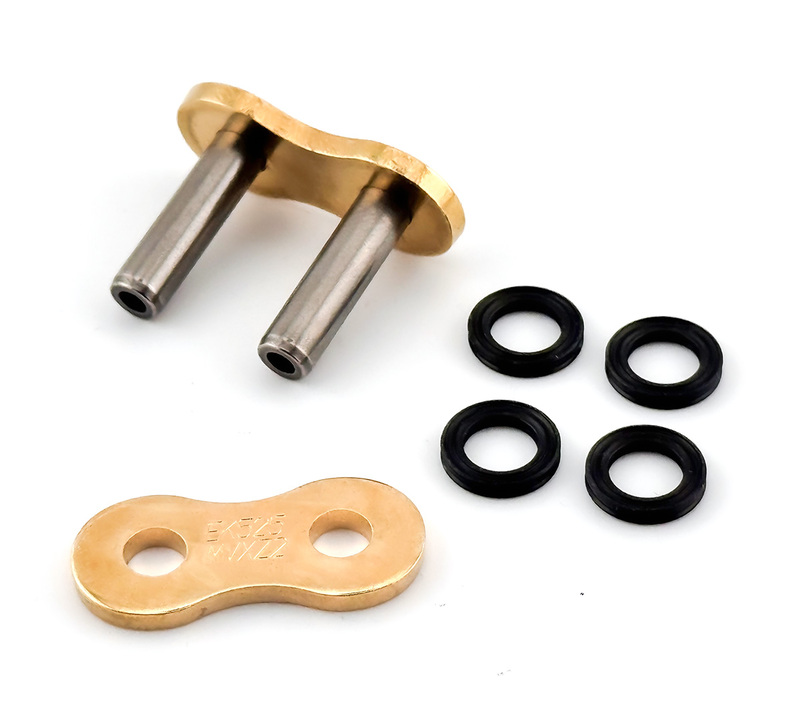 Enganche de cadena EK CHAIN 525 MVXZ2 tipo remache - Retenes Qx-Ring