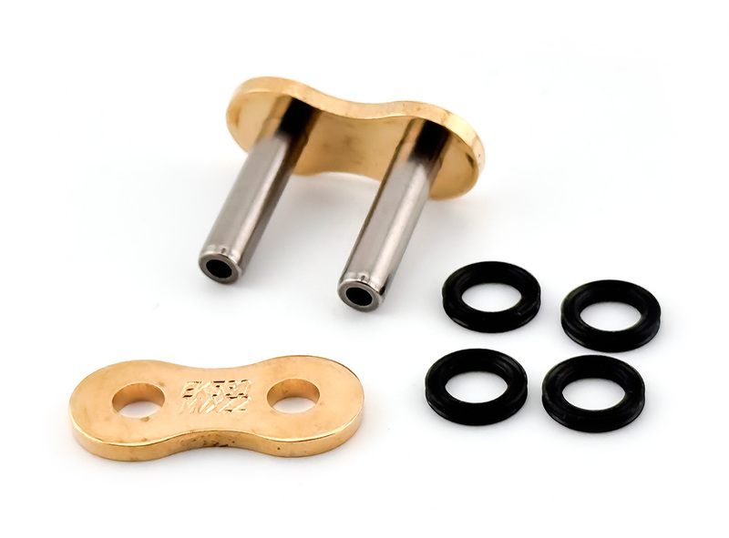 Enganche de cadena EK CHAIN 530 MVXZ2 tipo remache - Retenes Qx-Ring