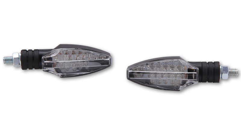 Intermitente LED HIGHSIDER smart COMO - negro