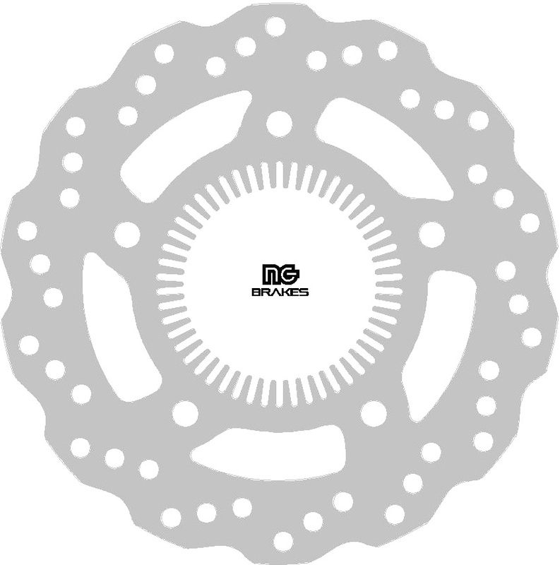 Disco de freno NG BRAKES ondulado fijo - 2317X