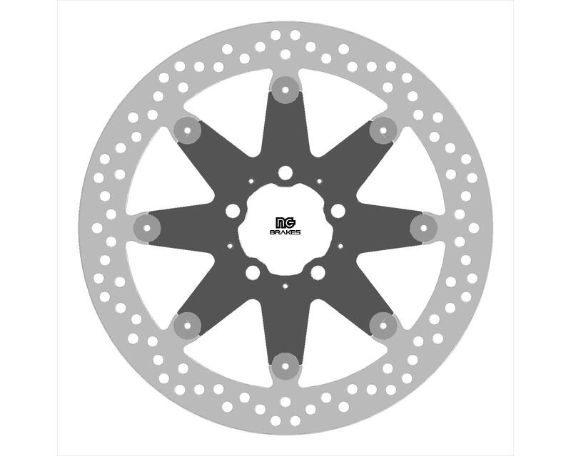 Disco de freno NG BRAKES flotante