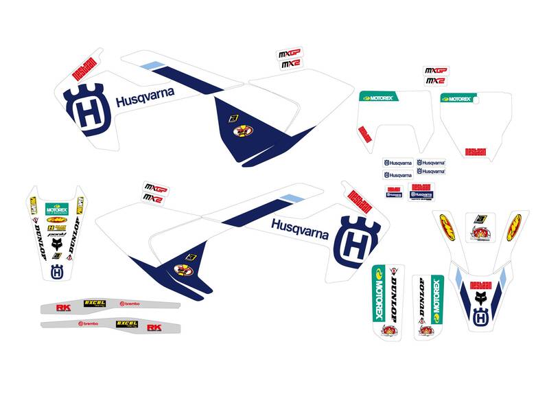 Kit de adhesivos BLACKBIRD Replica