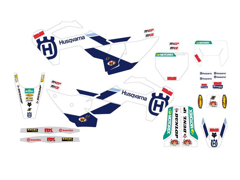 Kit de adhesivos BLACKBIRD Replica