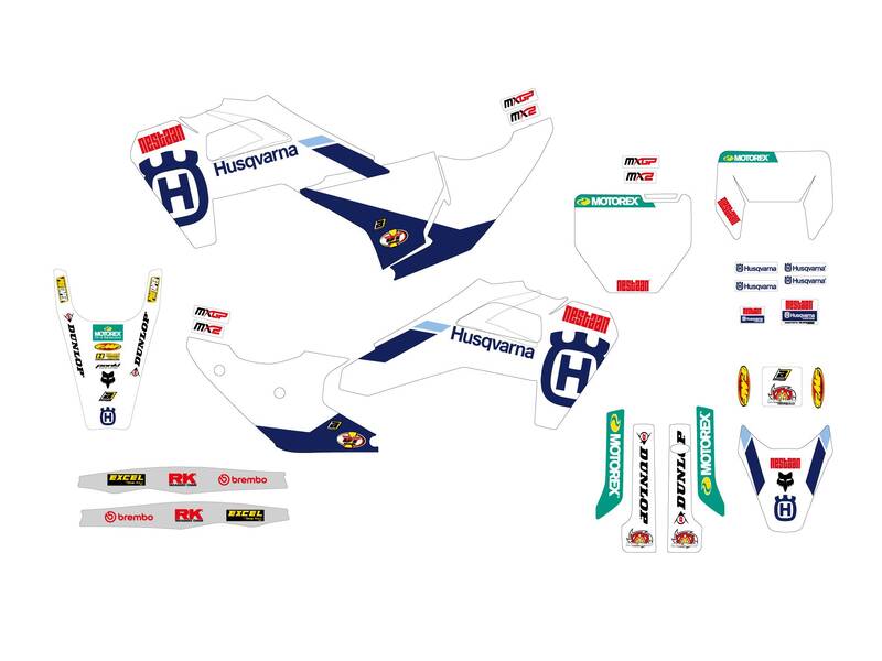 Kit de adhesivos BLACKBIRD Replica