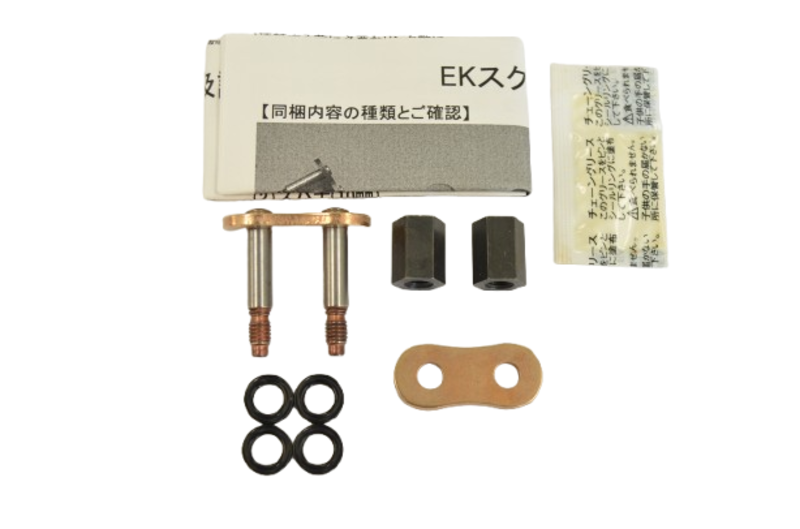 Enganche de cadena EK 525ZVX3 SLJ (remache tipo rosca) - Color oro